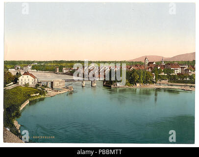 . Rheinfelden, Argovia, Svizzera. Forma parte del: Viste della Svizzera nella stampa Photochrom collection.; titolo dalla Detroit Publishing Co., catalogo J-sezione estera, Detroit, Michigan. : Detroit Publishing Company, 1905.; stampa n. '9276'.. Tra il 1890 e il 1900 1259 Rheinfelden, Argovia, Svizzera-LCCN2001701092 Foto Stock