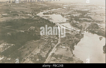 1184 Peterboro Ontario da un aereo (HS85-10-36010) Foto Stock
