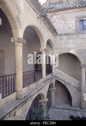 CLAUSTRO. Posizione: CONVENTO DE LA CORIA, Trujillo, CACERES, Spagna. Foto Stock