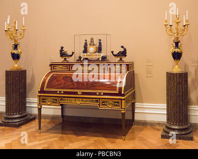 LOS ANGELES, Stati Uniti d'America - Sep 26, 2015: J. Paul Getty Museum (Museo Getty), un museo di arte in California fondata nel 1974 Foto Stock