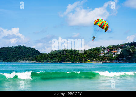 Patong beach attività di sport di avventura Foto Stock