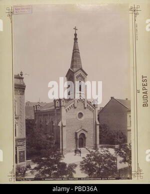 1280 Rózsák tere, római katolikus (ma görögkatolikus templom). 1894 körül - Budapest, Fortepan 82412 Foto Stock