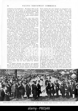 1303 Seattle apre le porte del paese ai commissari giapponese - Pagina 16 Foto Stock