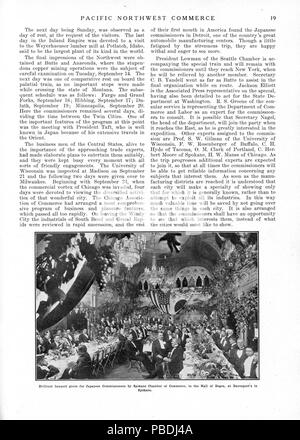 1303 Seattle apre le porte del paese ai commissari giapponese - Pagina 19 Foto Stock