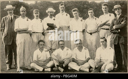 1556 Spalding ufficiale della guida di cricket; con il quale è incorporata la American cricket annuale (1914) (14740696006) Foto Stock