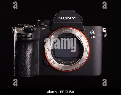 Sensore di Sony Alpha a7 III - mirrorless fotocamera digitale Foto Stock