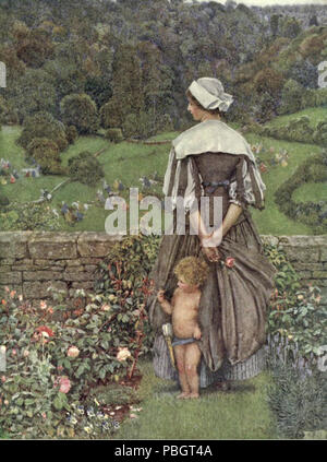 1617 Il libro del vecchio inglese canzoni e ballate - 03 una tonalità e grido dopo Cupido Foto Stock