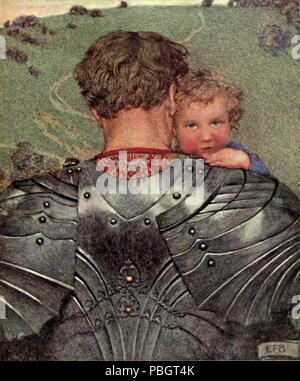 1617 Il libro del vecchio inglese canzoni e ballate - 13 sebbene un leone in campo Foto Stock