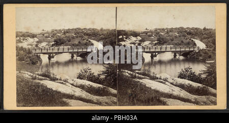 1660 Il ponte in legno di quercia, da T. C. Roche Foto Stock