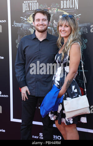 Premiere di 'Sicario: Giorno del Soldado" tenutasi presso il Westwood Regency Theatre di Los Angeles in California con: Sam Bashor dove: Los Angeles, California, Stati Uniti quando: 26 giu 2018 Credit: Sheri Determan/WENN.com Foto Stock