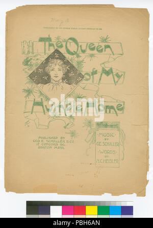 1692 La regina della mia umile casa (NYPL ADE-464629-1165684) Foto Stock