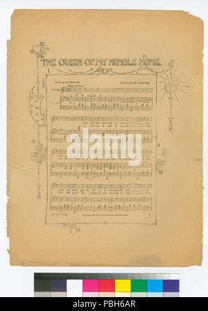 1692 La regina della mia umile casa (NYPL ADE-464629-1712331) Foto Stock