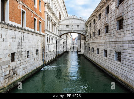 Ponte dei Sospiri Foto Stock