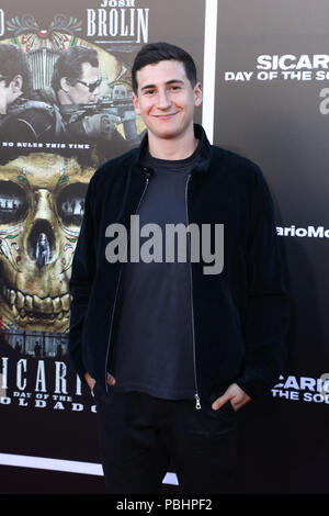 Premiere di 'Sicario: Giorno del Soldado" tenutasi presso il Westwood Regency Theatre dotato di: Sam Lerner dove: Los Angeles, California, Stati Uniti quando: 26 giu 2018 Credit: Sheri Determan/WENN.com Foto Stock