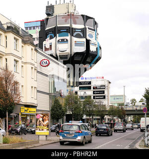 Castle Street in Berlin-Steglitz Foto Stock