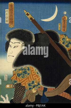 1796 Kunisada Utagawa Toyokuni (III) - Attore Kabuki - (HgFHhn8coofsuA) Foto Stock