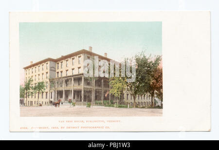 1800 Van Ness House, Burlington, VT (NYPL b12647398-62836) Foto Stock