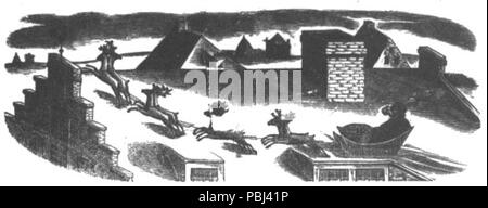 1822 Visita di St Nicholas-fiancata-image Foto Stock