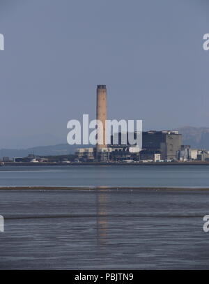 Di Longannet power station Scozia Luglio 2018 Foto Stock