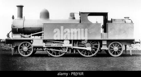 . Inglese: fotografia di LNWR n. motore 3000 Terzo Comp. 2-2-2-2 serbatoio . tra il 1887 e il 1901 930 motore LNWR No.3000, terzo Comp. 2-2-2-2 Classe del serbatoio Foto Stock