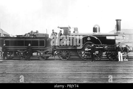 930 LNWR n. motore531, la donna del Lago Foto Stock