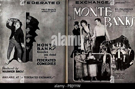 1057 Monty banche - Sep 4 1920 EH Foto Stock