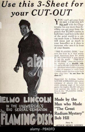 1635 La Flaming disc (1920) - 5 Foto Stock