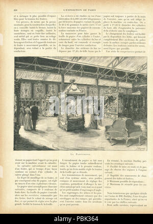 873 L'Exposition de Paris de 1889 No69, pagina 228 Foto Stock