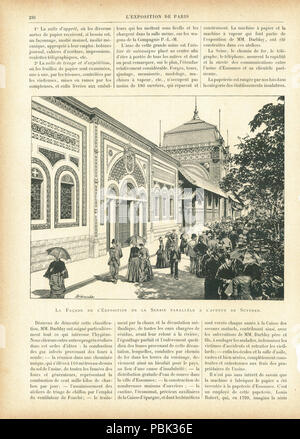 873 L'Exposition de Paris de 1889 N70 pagina 236 Foto Stock