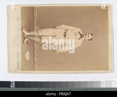 837 Giovanni F. McMullen (sic), Philadelphia atletica, 1874. Centro campo (NYPL b13537024-56839) Foto Stock