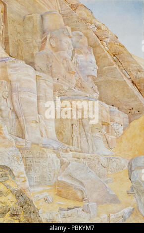 752 Henri Roderick Newmann - Tempio di Ramses II - Foto Stock