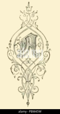 788 illumina la lettera A Foto Stock