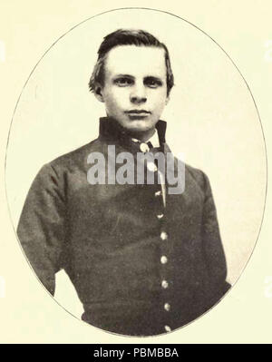 . Il Maggiore John Pelham, esercito confederato ufficiale d'artiglieria nella guerra civile americana . prima di 1864 839 John Pelham Foto Stock