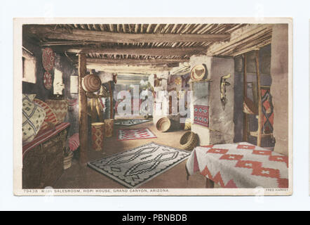 984 Salesroom principale nelle Hopi House, il Grand Canyon, Ariz (NYPL b12647398-74500) Foto Stock