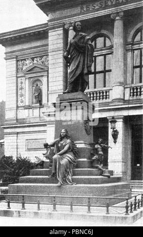 1015 Mendelssohn-Denkmal-Leipzig Kohut-1-S41-ritagliato Foto Stock