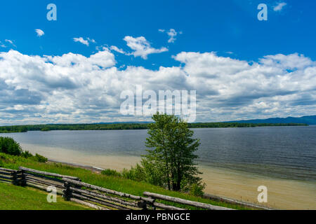 Stuart Lake, British Columbia, Canada Foto Stock