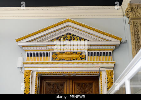 Dublino, Irlanda - Luglio 12, 2016: Interno del Museo Nazionale di Irlanda, istituito il 14 agosto 1877 Foto Stock