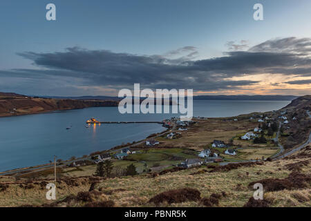 Uig , Isola di Skye in Scozia Foto Stock