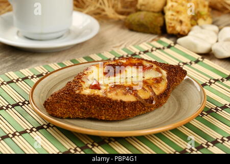 Formaggio Simit turco Bagel - Kasarli Simit - Pogaca Foto Stock