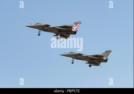 Dassault Rafale M, Flottille 12F, la Marina Francese, Landivisau Foto Stock