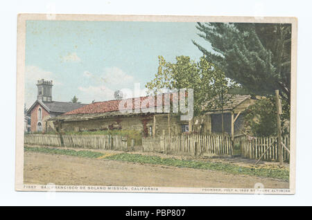 1050 La missione di San Francisco de Solano, California (NYPL b12647398-74307) Foto Stock