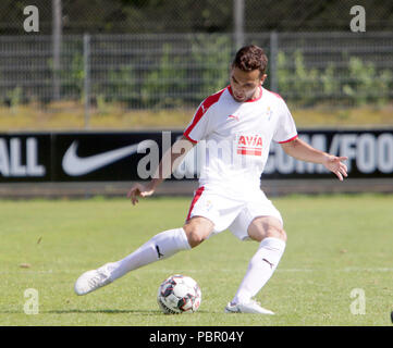 Heimstetten, Germania. 29 Luglio, 2018. Gonzalo ESCALANTE (Eibar).friendly VfB Stuttgart vs SE Eibar, Sportpark Heimstetten/Germania, luglio 29, 2018 come preparazione per la prossima stagione gioca il primo campionato di squadre di Germania e Spagna, Credito: Wolfgang Fehrmann/ZUMA filo/Alamy Live News Foto Stock