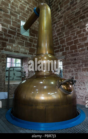 Annandale distilleria. Dumfries e Galloway. Scozia Foto Stock
