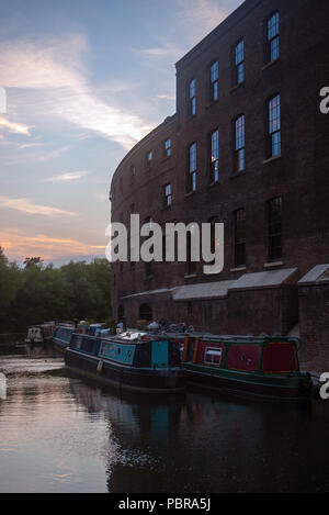 Regents Canal, Camden Lock, Londra Foto Stock