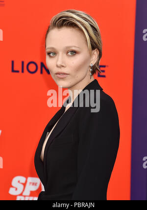 IVANA SAKHNO attrice ucraino alla premiere di Lionsgate 'La spia che mi dumping' al Fox Village teatro sulla luglio 25, 2018 a Los Angeles, California. Photo: Jeffrey Mayer Foto Stock