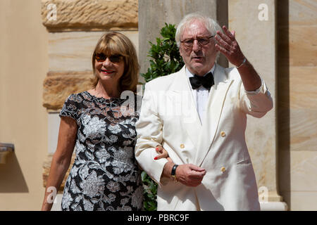 Günter Maria Halmer und Ehefrau Claudia Foto Stock