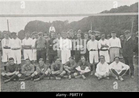 Achilles-Volharding, 8 settembre 1909. Foto Stock