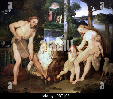 Adam-Eve-Ramboux. Foto Stock
