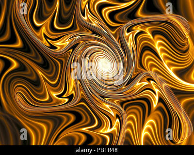 Abstract sfondo a spirale - generati digitalmente immagine Foto Stock
