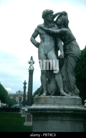 Parigi, Francia - 25 aprile: (esclusiva) una vista generale di atmosfera a scattare una foto il 25 aprile 1992 a Parigi, Francia. Foto di Barry re/Alamy Stock Photo Foto Stock